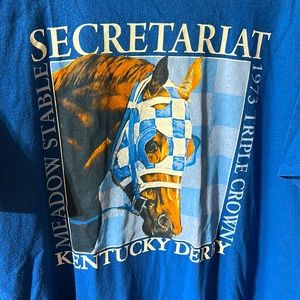 Men’s Secretariat Derby Triple Crown Winning Horse T-Shirt